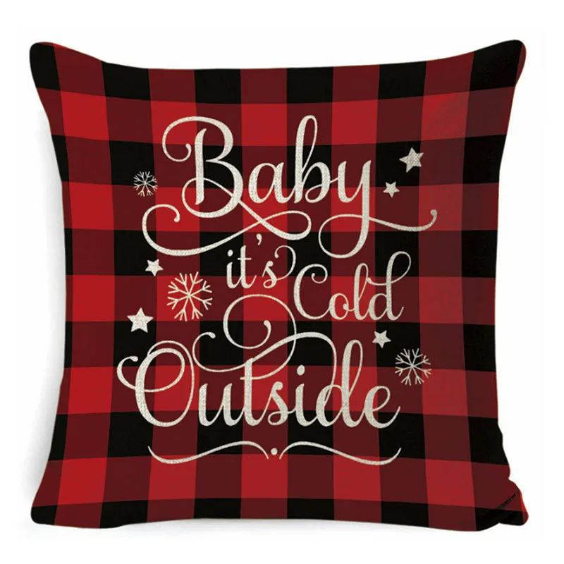 2019 New 18 x Inch Merry Christmas Xmas Designed Throw Pillow Case Cover Cushion Decor | Дом и сад