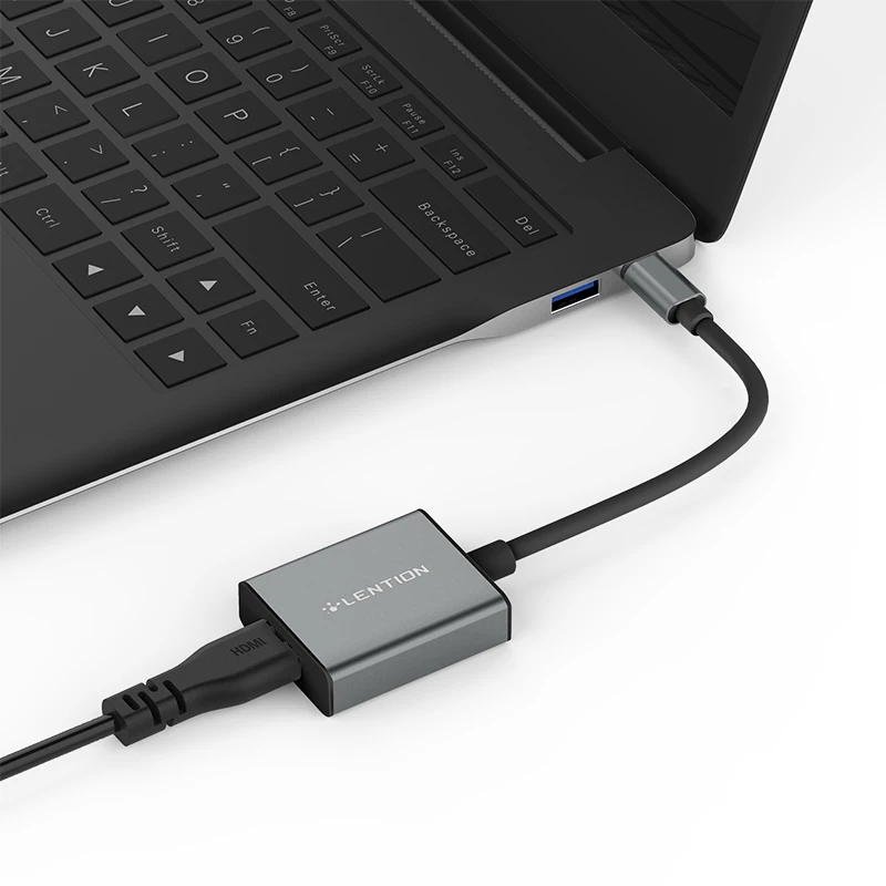 USB-C to 4K HDMI Цифровой AV адаптер совместимый 2018 2019 MacBook Air & iPad Pro 13/15 (Thunderbolt 3) Chromebook -