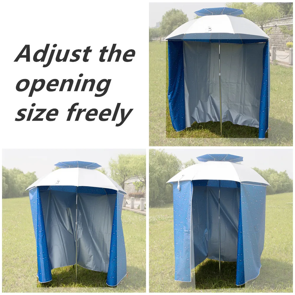 Водонепроницаемый настенный тканевый зонт для рыбалки на открытом воздухе 480 см