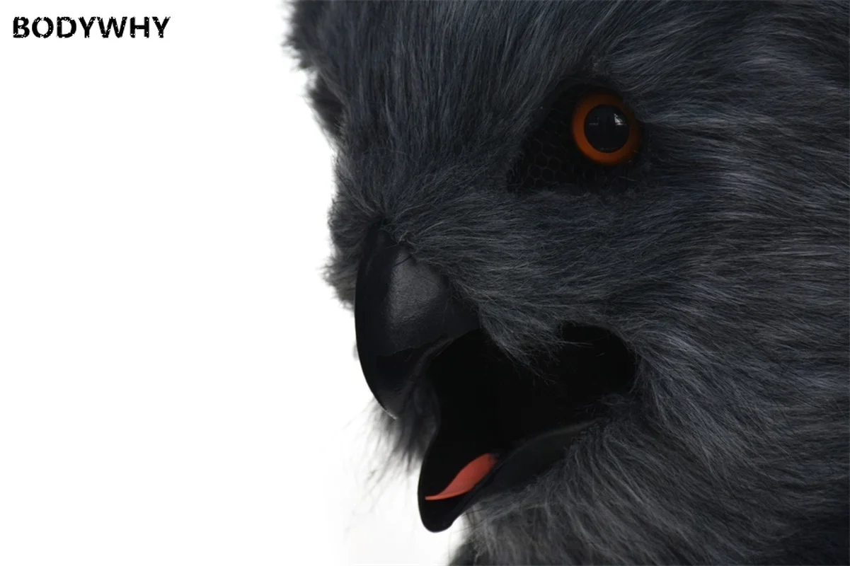 Костюм талисмана темно-серой совы 2020 год | Тематическая одежда и униформа