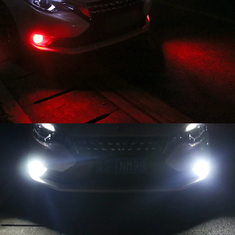 1 шт. автомобильный H3 светодиодный 5630 супер DRL Белый 10 светодиодный задний фонарь противотуманный свет дневного света 12 в авто мотоцикл лампа
