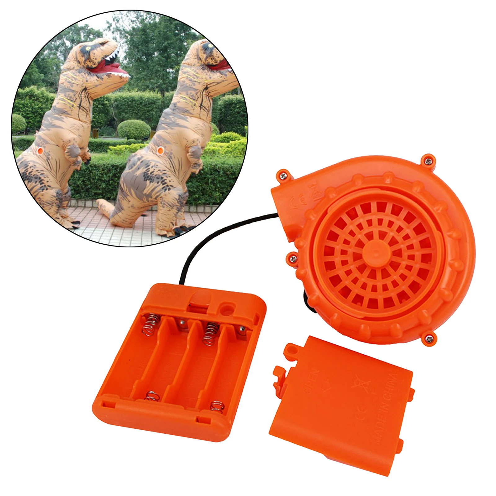 

Costume Battery Pack Replacement, Mini Fan Blower for Inflatable Costume Clothes