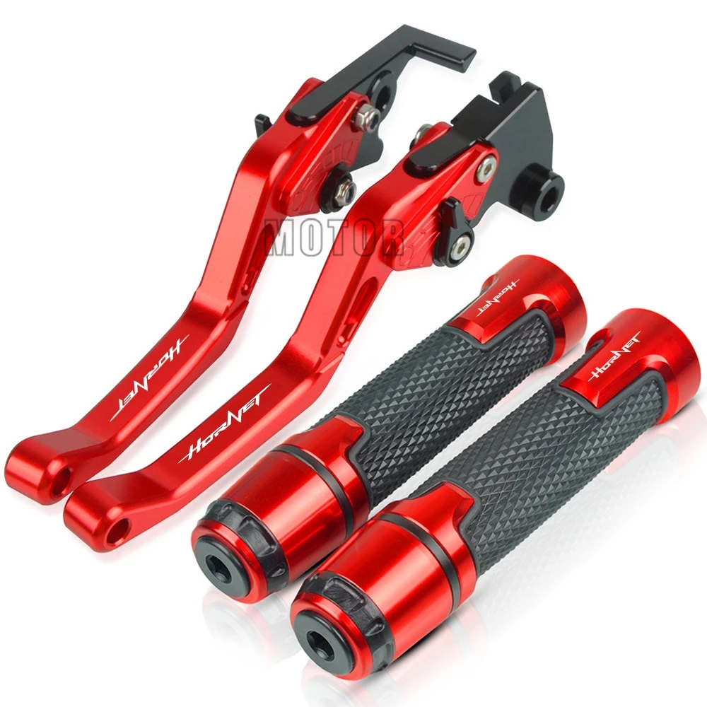 

Hornet Logo 1998-2006 Motorcycle Accessories Brake Clutch Levers Hand Grips For Honda CB600F Hornet 600 CB600 F CB 600F CB599