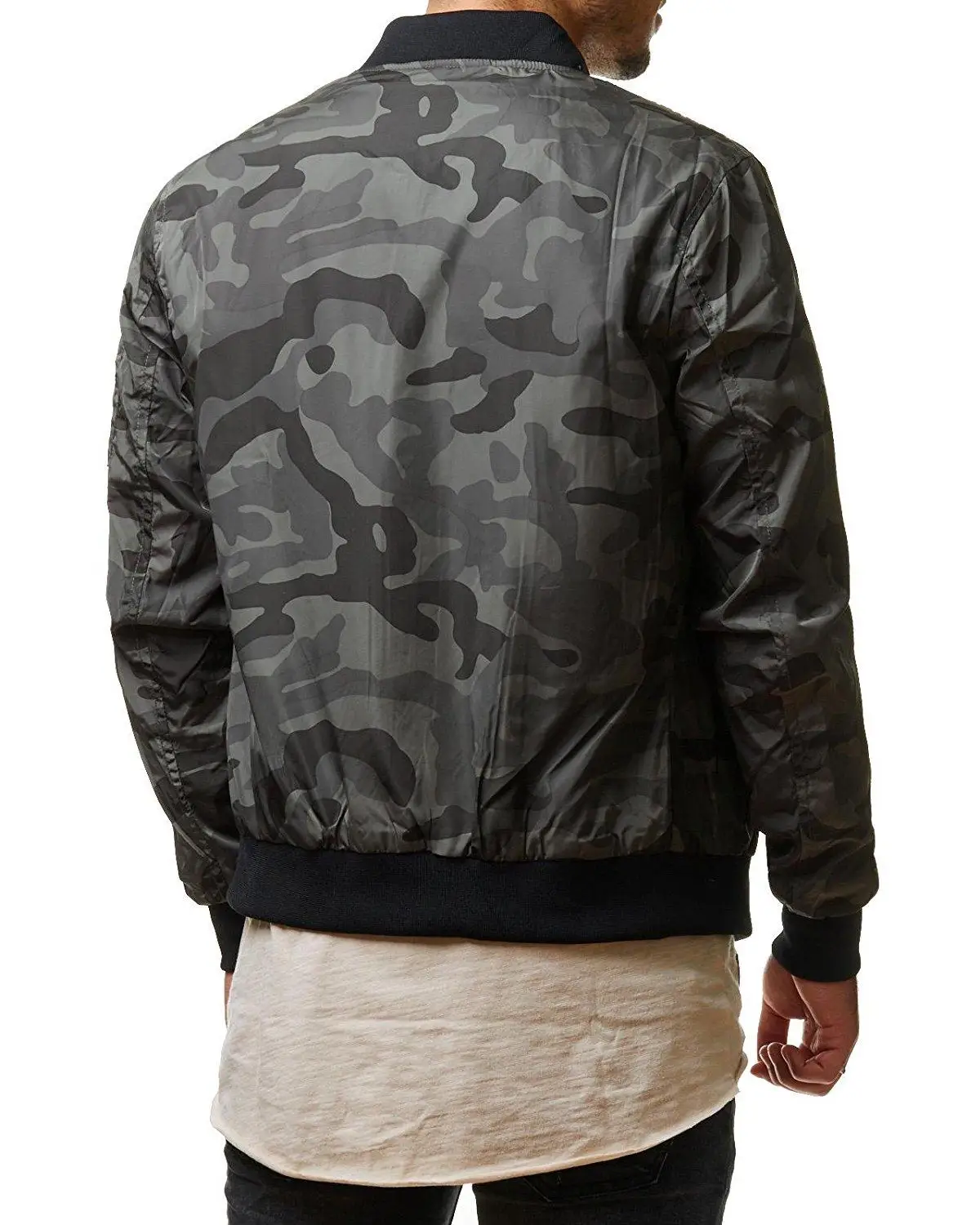 

Brand Bomber Jacket Men Fashion Camouflage Zipper Army Tactical Jackets Male Casual Streetwear Hip Hop Pilot Coat Men Clothing