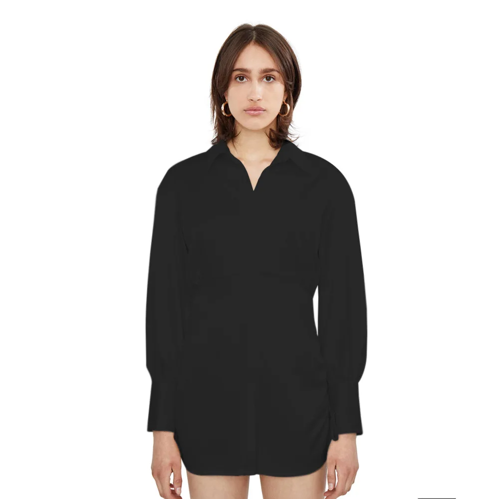 

Blusas Mujer De Moda 2019 Blouse Women Vintage Solid Blusas Tops Women Long Shirt Office Ladies Tops And Blouses Roupa Camisas