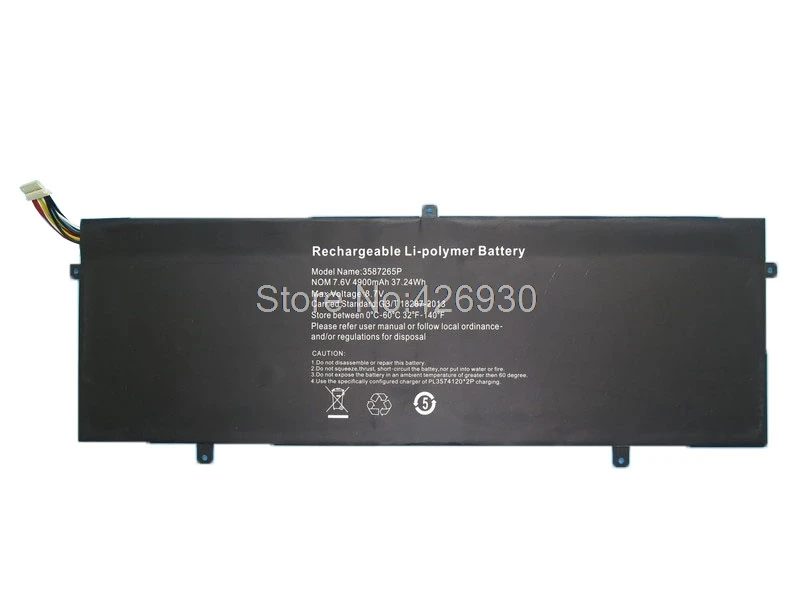 Аккумулятор для ноутбука Jumper EZbook X3 JPA10 7 6 В 4900 мАч 37 24 Вт / 4800 36 48 | Компьютеры и офис