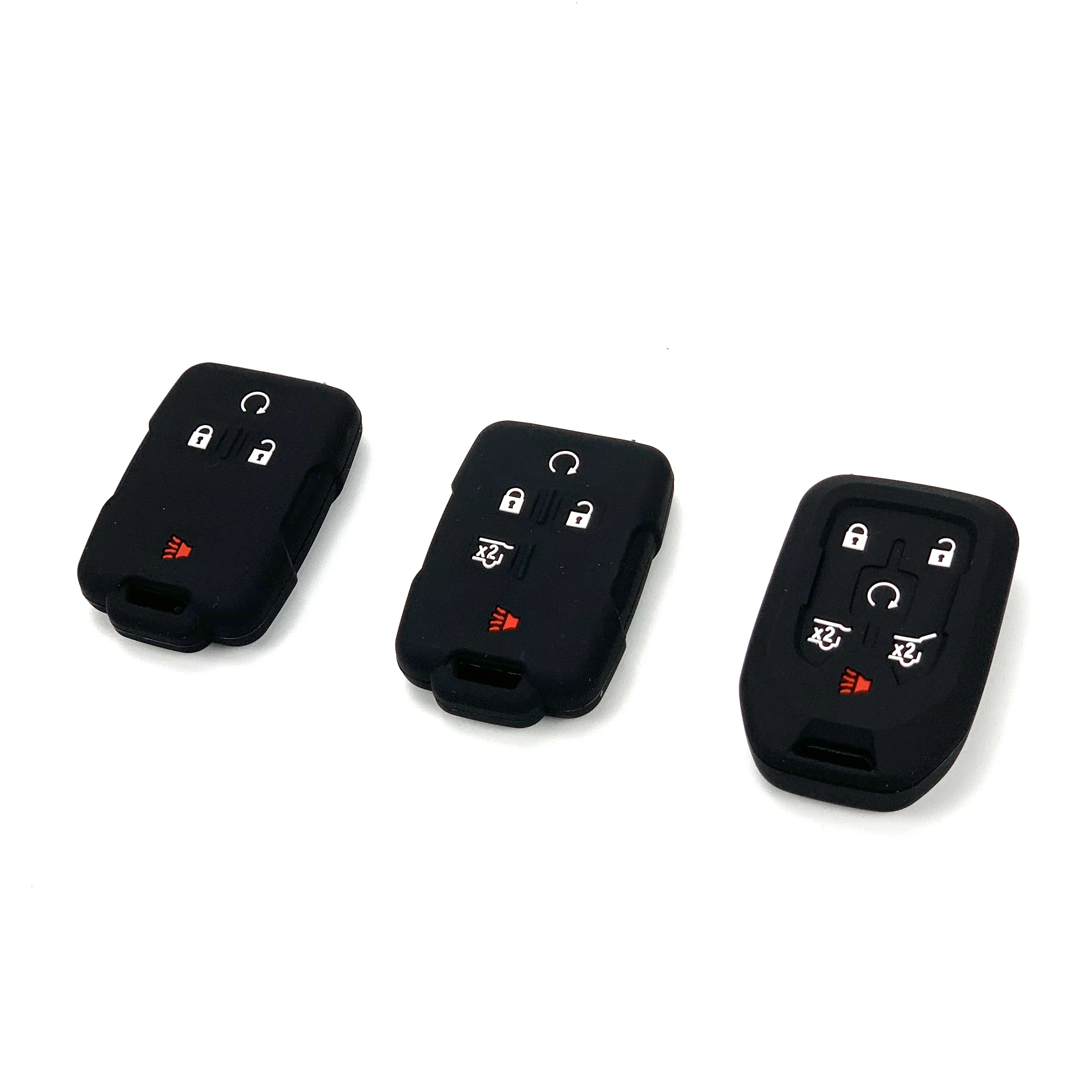 Car Key Case Smart Keyless Remote Fobs Shell Cover Keychain for Chevrolet Suburban Tahoe 2018 GMC Yukon | Автомобили и мотоциклы