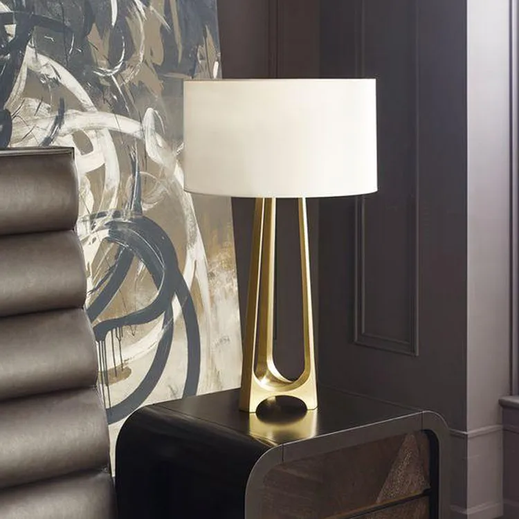 

Modern Nordic personality luxury fashion design villa model room study table lamp