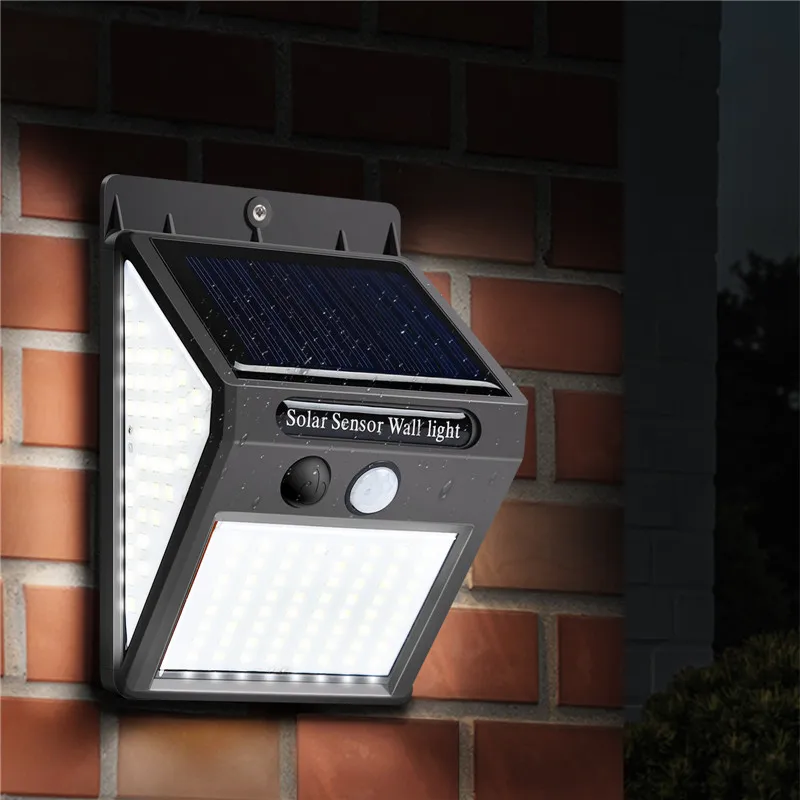 

Solar Led Light Outdoor 20/30/144 Led Solar Powered Garden Lights Waterproof PIR Motion Sensor for Garden Decoration Solar Light