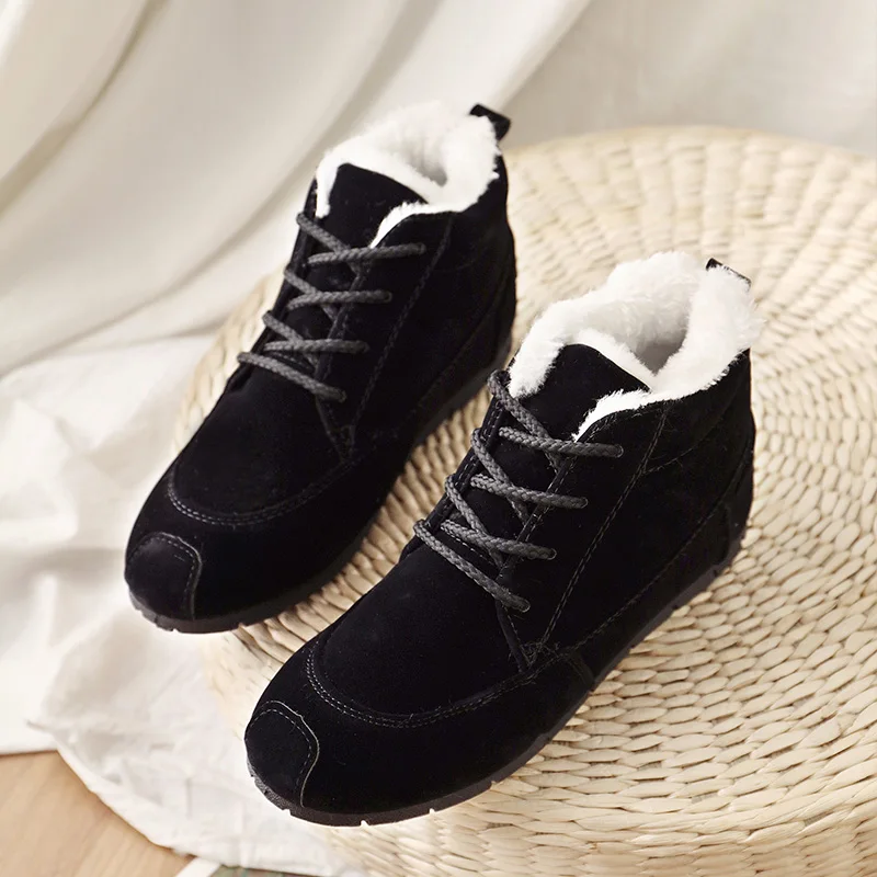 

Новинка 2020, женские зимние сапоги, хлопковая обувь с высоким верхом, женские зимние сапоги, теплые и бархатные короткие сапоги