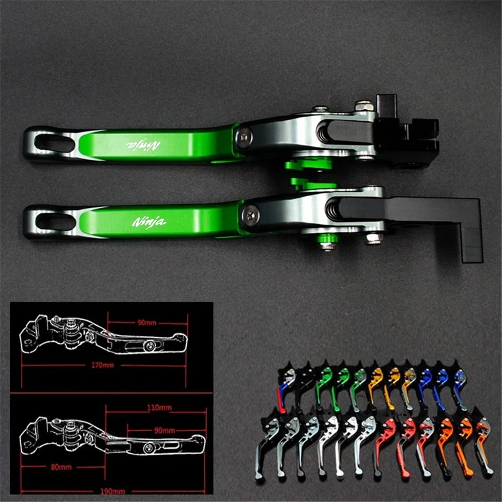 ЧПУ Складные рычаги тормозной муфты руль руля ручки 1 комплект для Kawasaki Ninja ZX6R 636