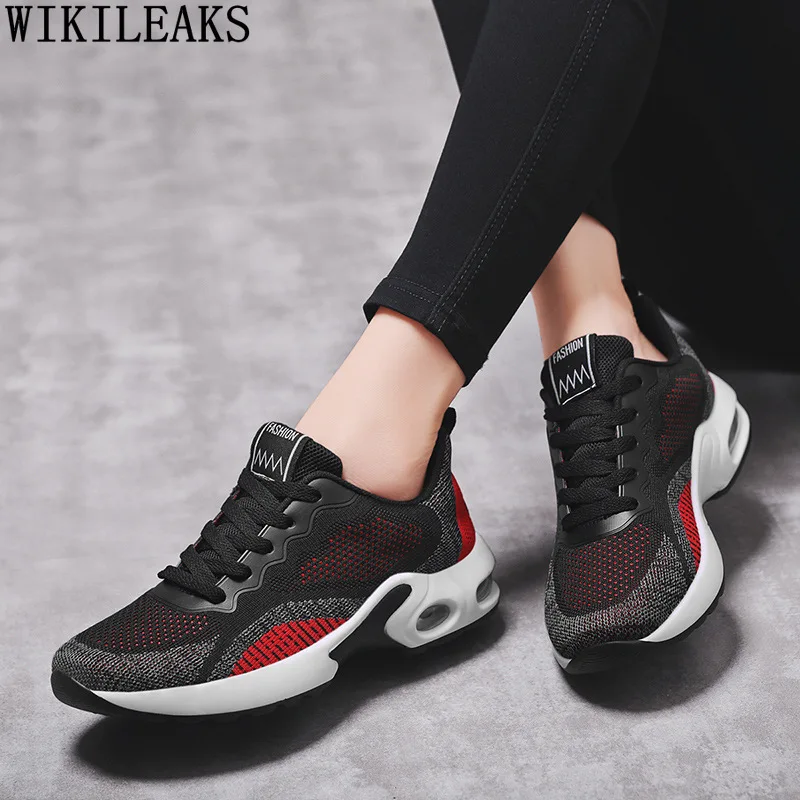 

Black Non-leather Casual Shoes Woman Sneakers Women Trainers Sport Shoes Women Running Shoes for Women 2021 Zapatillas De Mujer