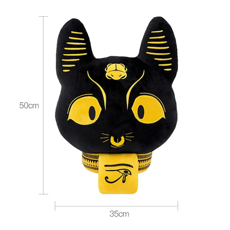 Древние египетские мифы Bastet Египетский Бог кошка головные портреты короткая плюшевая подушка Креатив гостиная пуховая подушка X2415