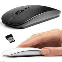 2 4ghz usb wireless optical mouse for windows macbook pro air pc is light and portable