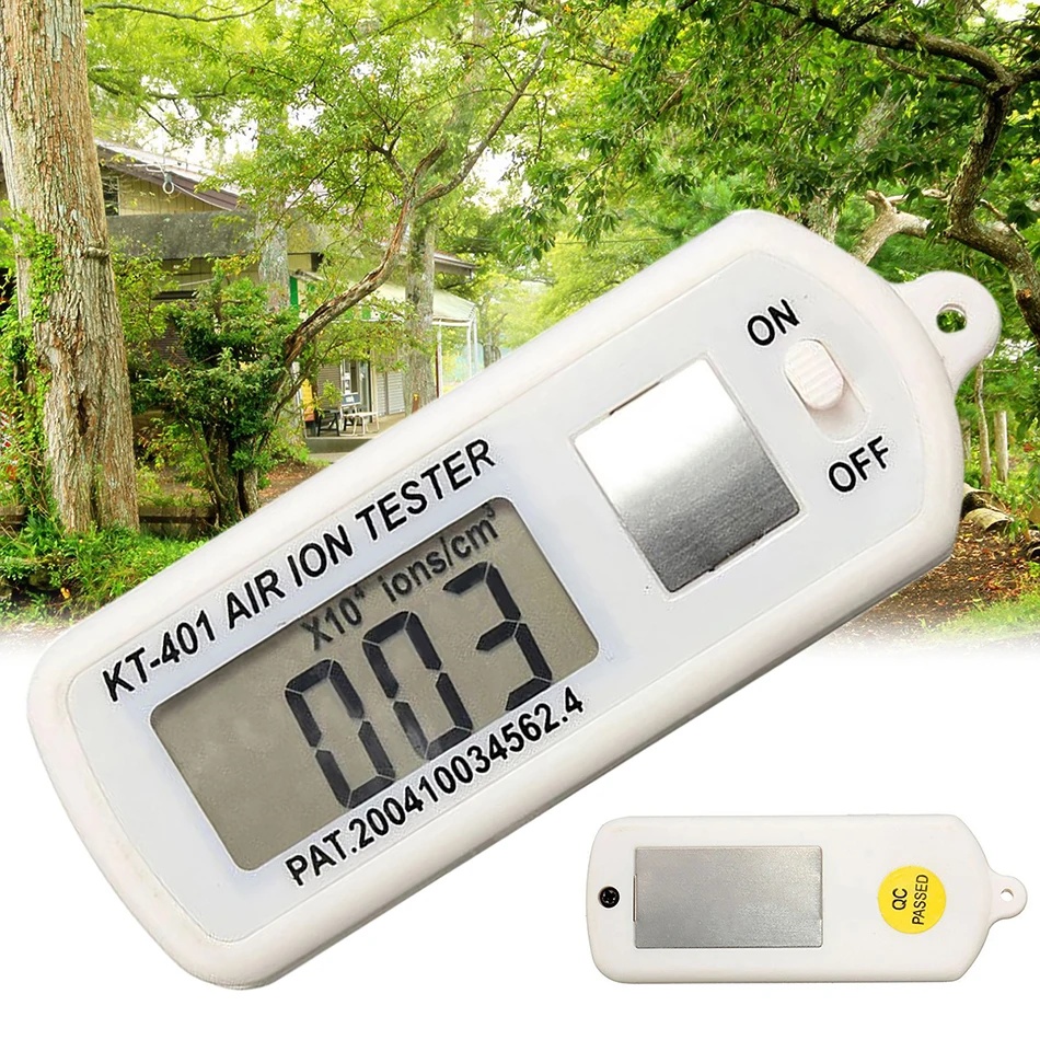 

KT-401 AIR Aero тестер анионов Ion Meter Aeroanion Detector, отрицательный очиститель кислорода, концентрация полярности ткани