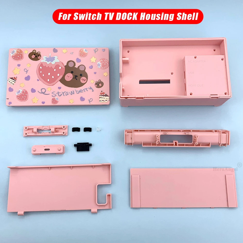 2021 Новый Сменный полный комплект корпуса КОРПУСА ДЛЯ Nintendo Switch зарядка ТВ док