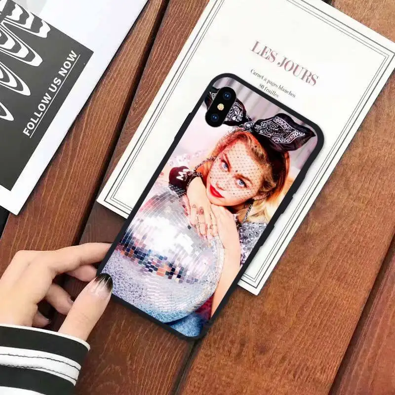 

Miley Cyrus American singer Phone Case for iPhone 11 12 mini pro XS MAX 8 7 6 6S Plus X 5S SE 2020 XR luxury design coque cover