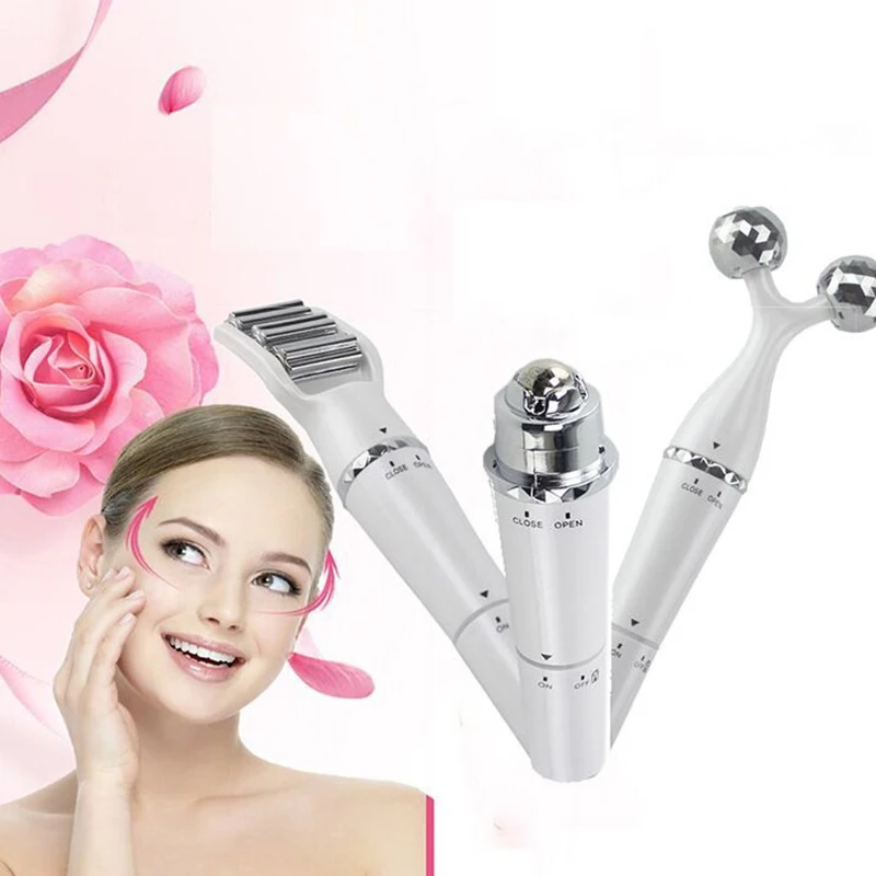 

3D Electric V Shape Facial Massager Roller Slimming Face Roller Anti Aging Wrinkle Removal Anti-Cellulite Roller Beauty Care