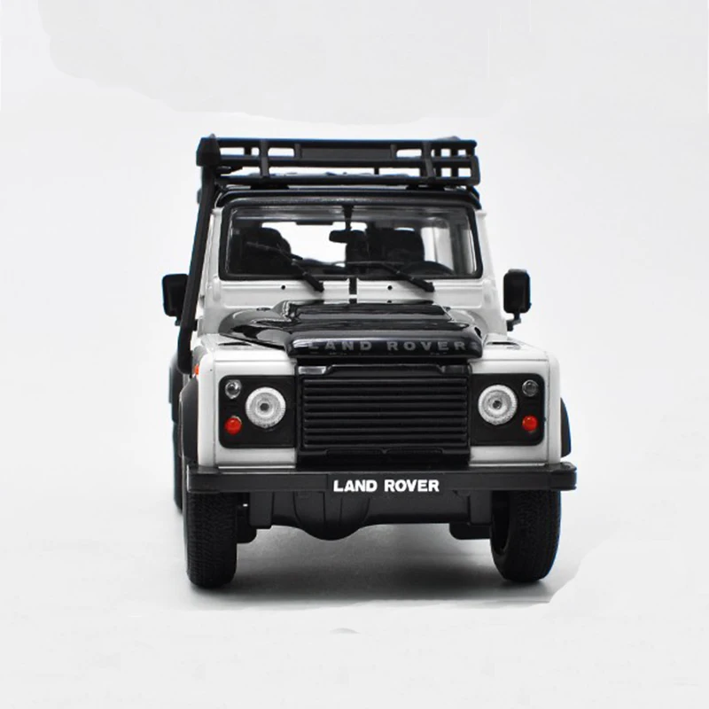 WELLY 1:24 Land Rover Defender модель автомобиля из сплава искусственные Симпатичные