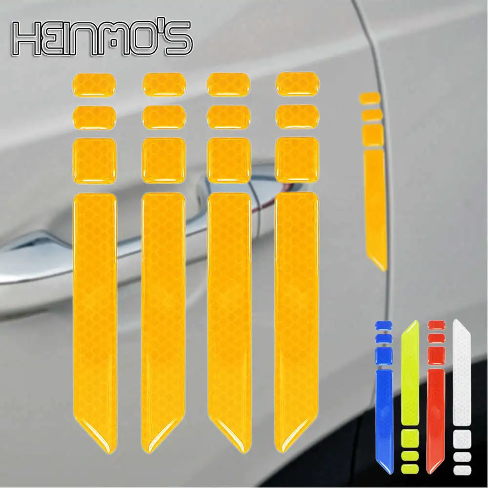 16 шт. автомобиль ленты универсальный авто Светоотражающая наклейка для