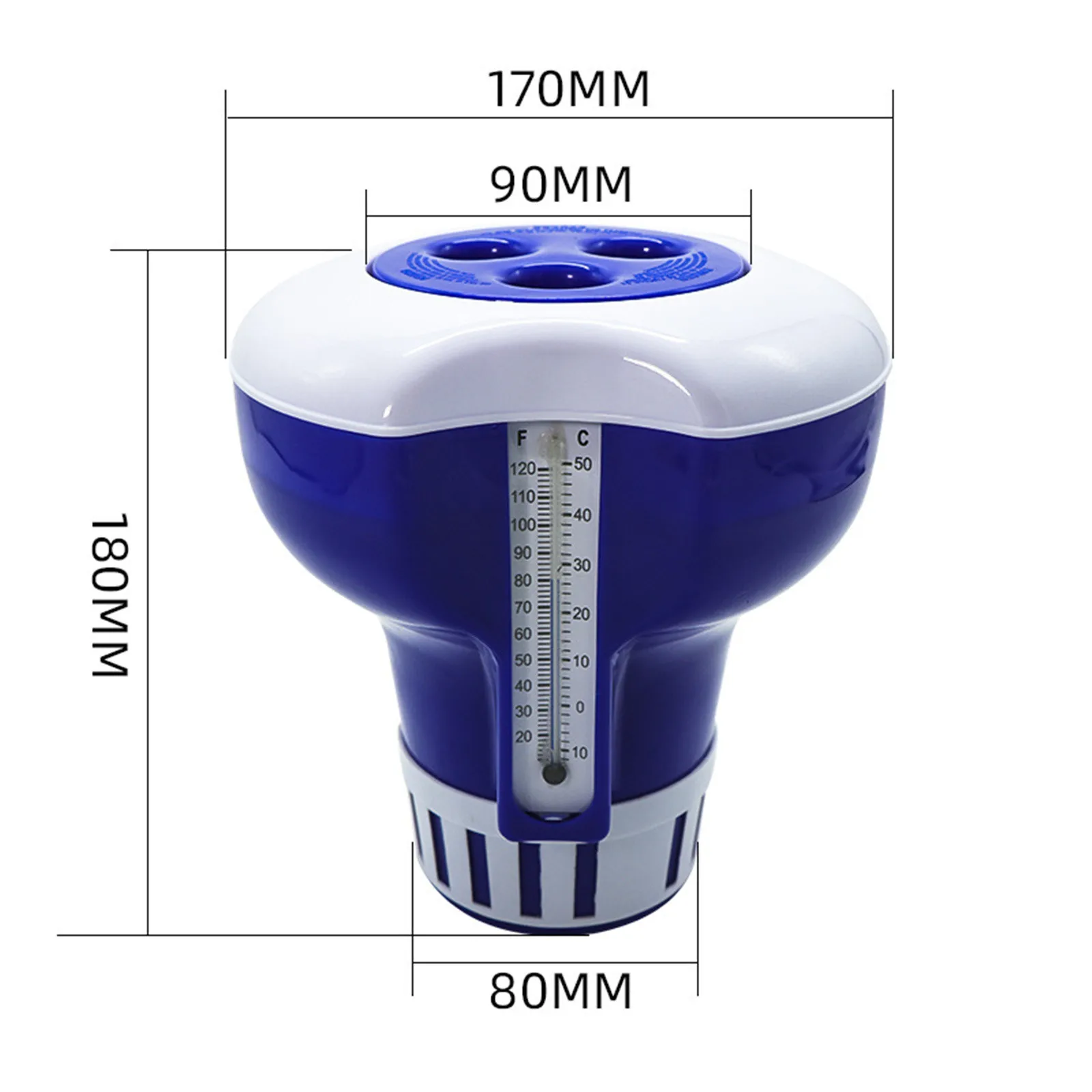 

Large Floating Swimming Pool Chlorine Dispenser Bromine Tablet Automatic Dispenser Floating Home Outdoor Pool Cleaning 2021 #3G