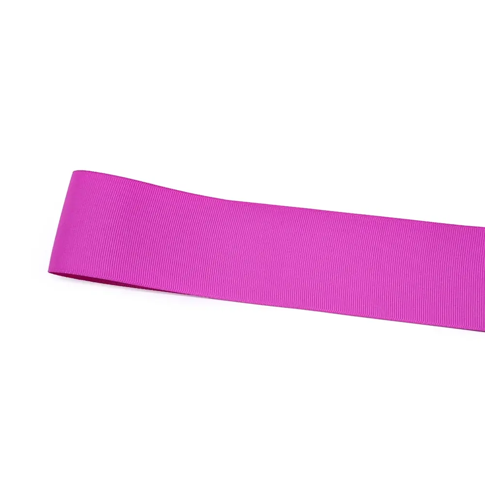 38 MM Width 100% polyester 1.5 inch solid plain Grosgrain Ribbon 50Y pink color | Дом и сад