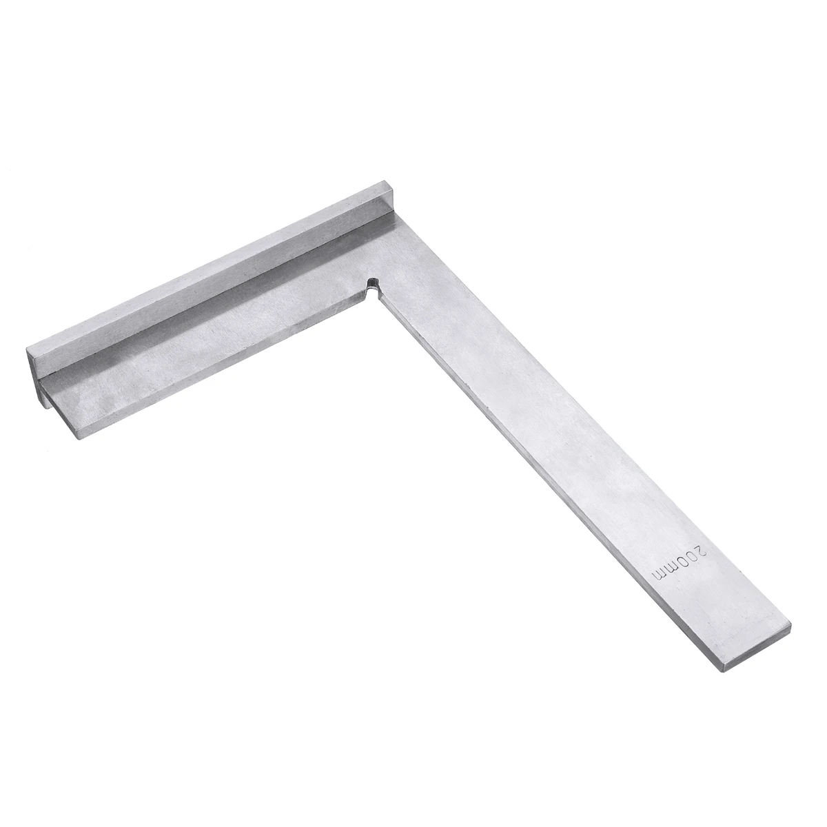 

Stainless Steel Angle Ruler 90 Degree Angle Corner Square Ruler Wide Base Gauge Measuring Tool Silver High-Precision Protractor