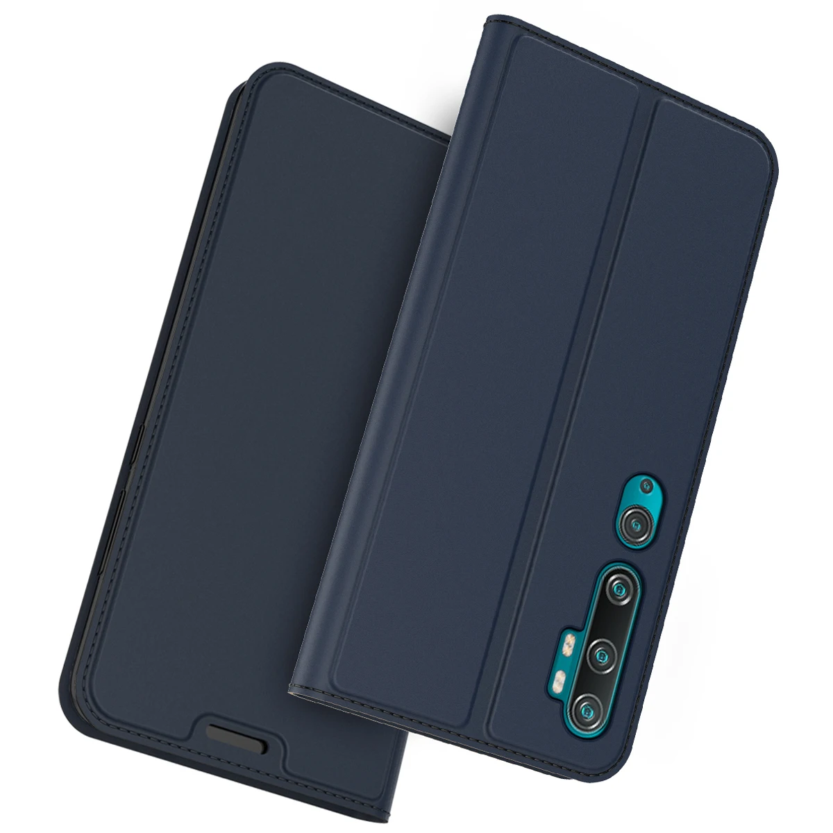 Чехол для Xiaomi Mi Note 10 Pro откидной Магнитный чехол бумажник из искусственной кожи с