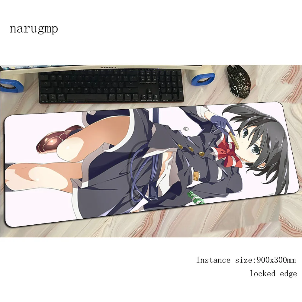 

akame ga kill padmouse 900x300x2mm gaming mousepad game anime large mouse pad gamer computer desk thick mat notbook mousemat pc