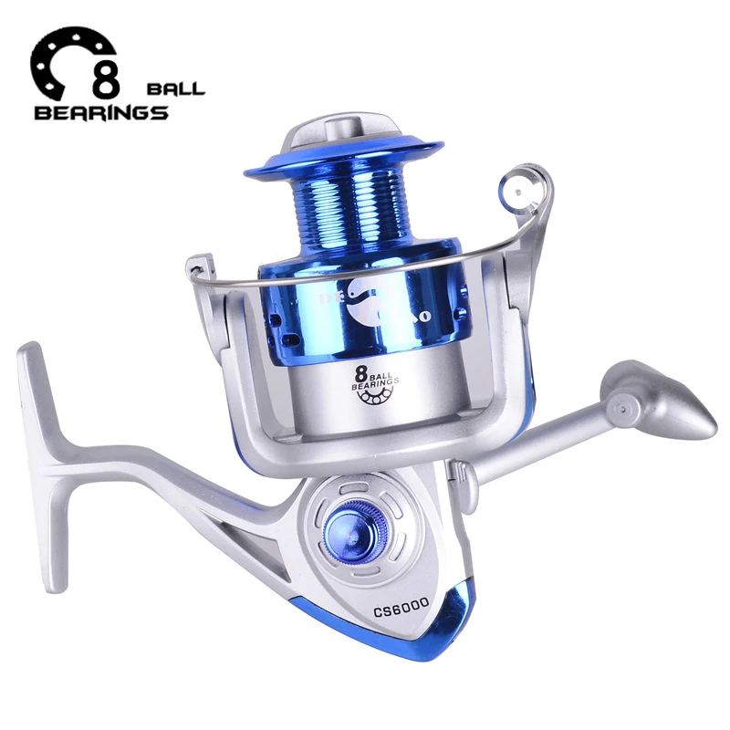 Катушка рыболовная макс. тяга 18 кг 8 шарикоподшипников|Рыболовные катушки| |