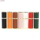 Лидер продаж почетный 1 шт. Высший качества 5 мл парфюм Роскошный мини парфюм дорожный размер кожаный флакон для духов 510 мл