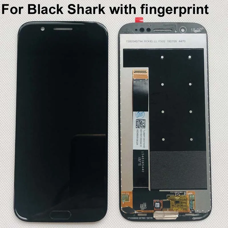 Оригинальный тест для 5 99 &quotXiaomi Black Shark с отпечатком пальца ЖК экран + сенсорный