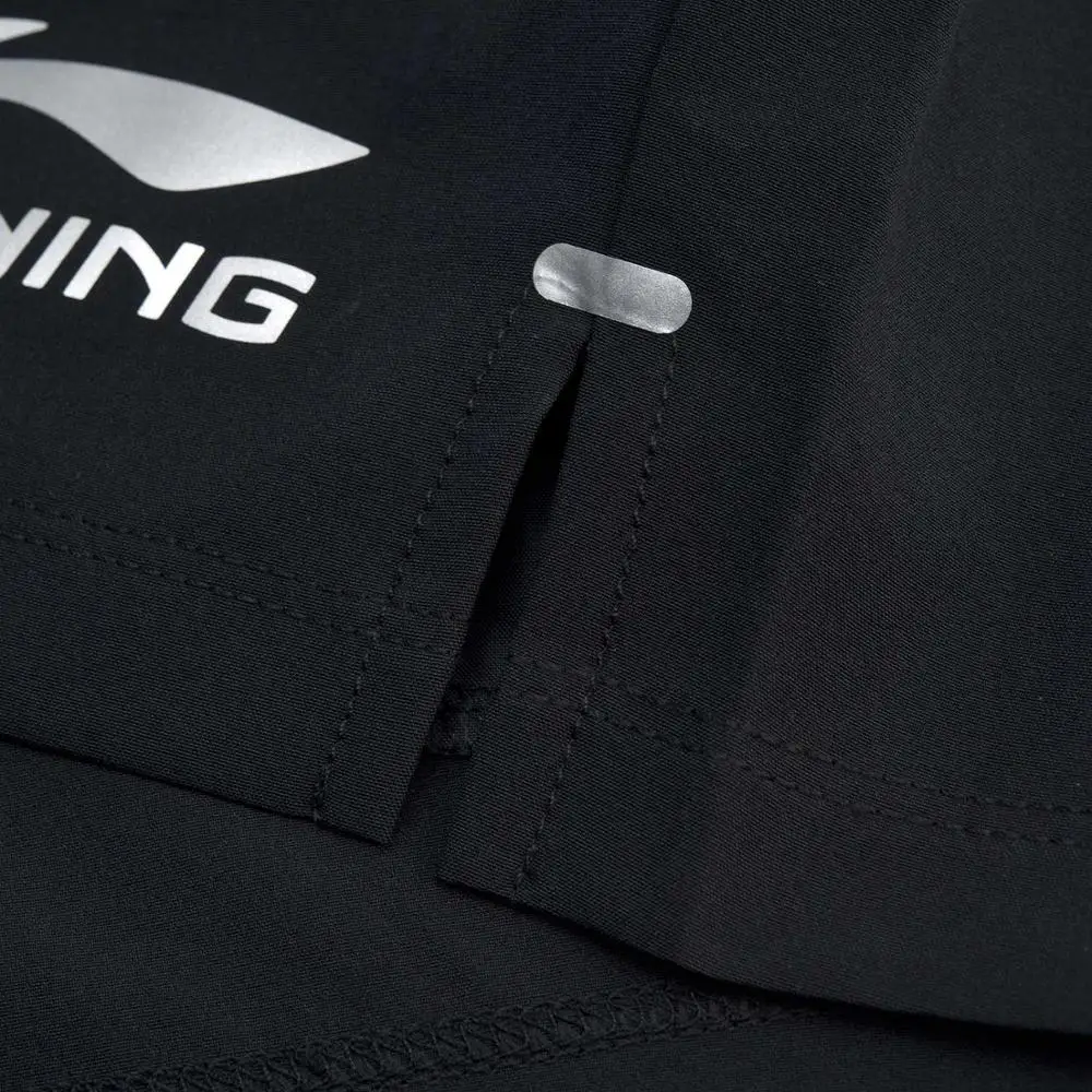 Li-Ning женские теннисные шорты для соревнований дышащие 91.1% полиэстер 8.9% спандекс подкладка спортивные штаны AAPP042 WKD619