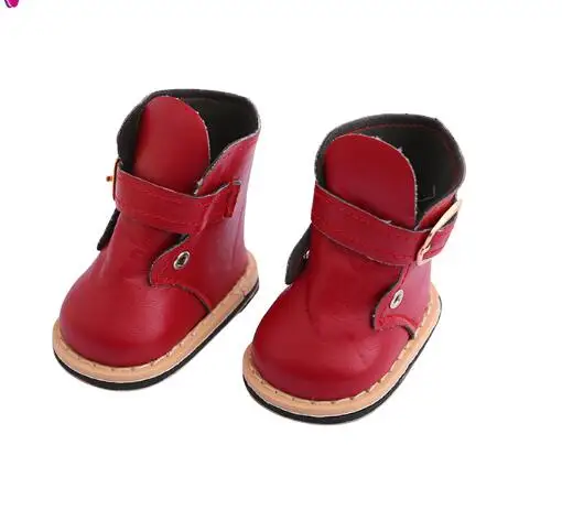 Меховые снежные ботинки для девочек 18 дюймов 45 см обувь куклы аксессуар детской - Фото №1