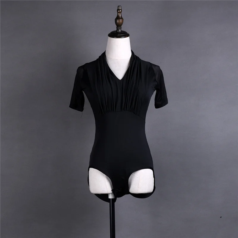 Women Latin Dance Skirt Adult Performance Sexy Female One-piece Top Stage Competition Ballroom Samba Dancing Practice Costumes