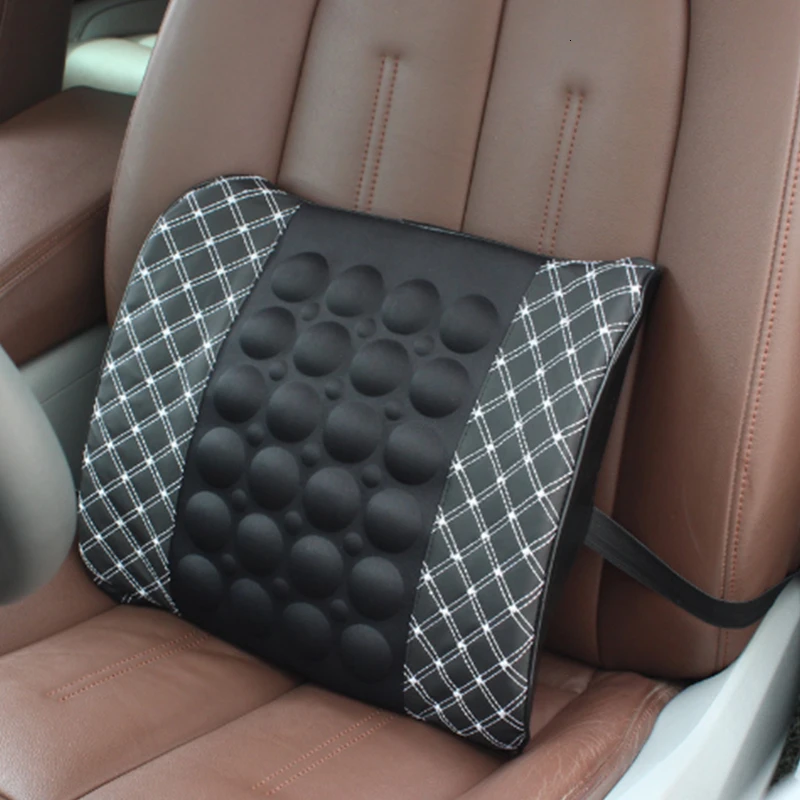 

Автомобильный Электрический массажер, подушка для талии, Подушка для спины сиденья автомобиля, поддержка талии, маховик