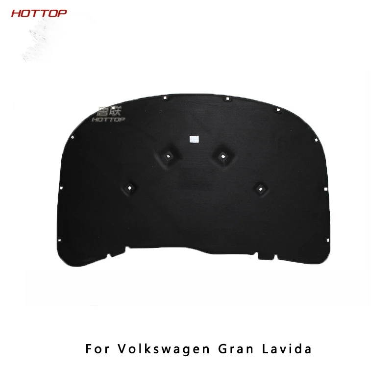

PET Black Front Engine Anti Noise Sound Insulation Cotton Heat Closed Cell Foam For Volkswagen VW Gran Lavida