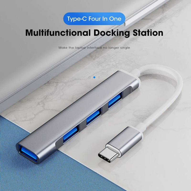 Тип C концентратор USB кабель Переходник на Мульти 3 0 HUB адаптер док станция для MacBook