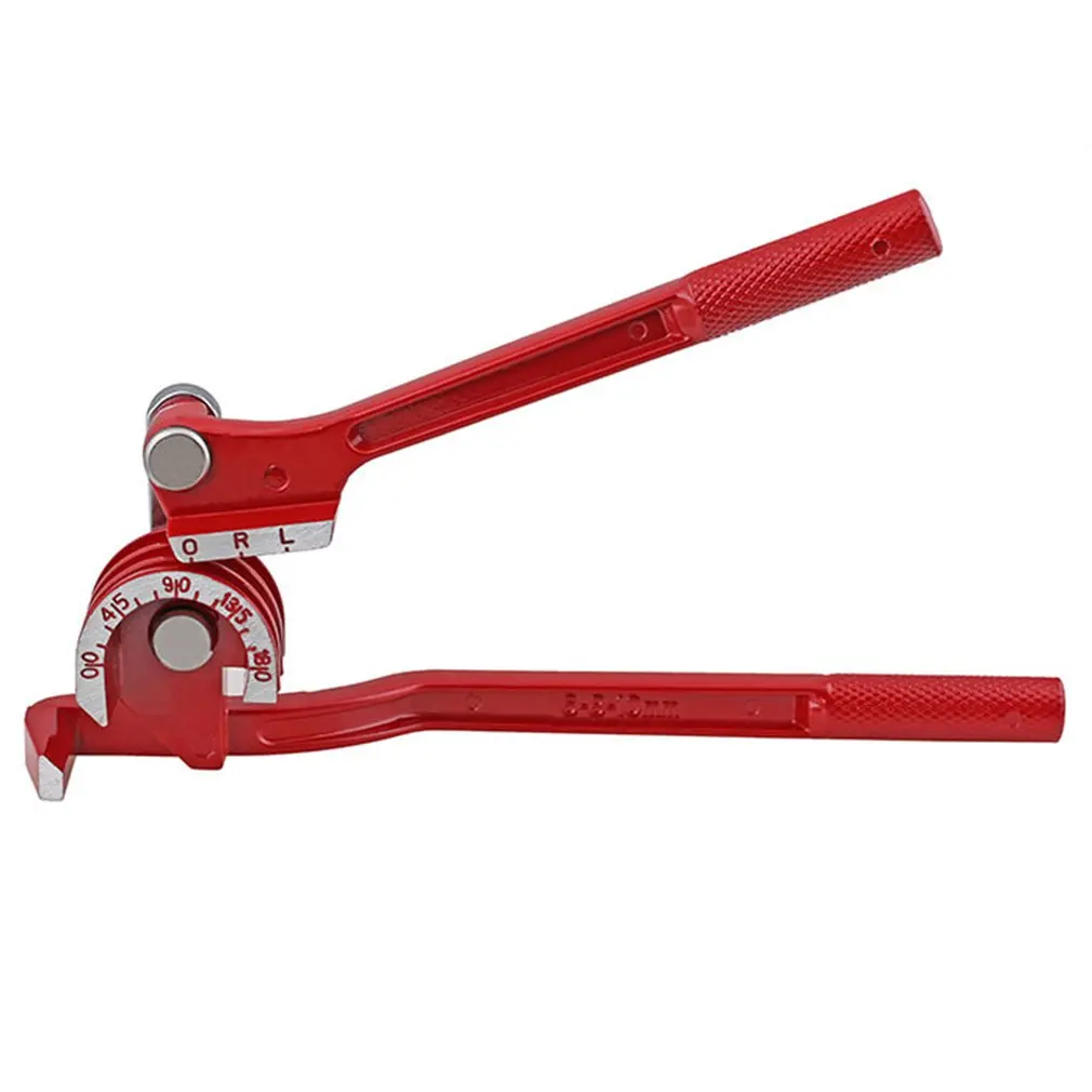 

Suitable For 6mm/8mm/10mm Thin Tube Manual Pipe Bender Three-Slot Design Labor-Saving Durable Wear-Resistant Pipe Bender