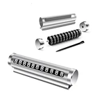 Номер телефона в автомобиле разрешение на парковку пластина временный Знак Стоп карта автомобильной временной парковки телефонный номер карты пластина