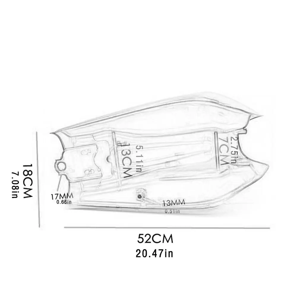 

For Motorcycle Fuel Tank Universal Retro Durable Convenient And Practical Metal CG125 Motorcycle Fuel Tank