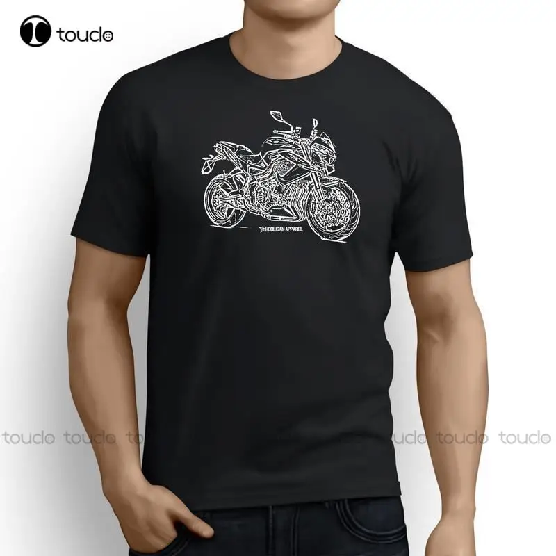 

O-Neck Hipster Tshirts Italian Classic Motorcycle Fans Tornado Naked TRE 1130R 2013 Inspired Motorcycle Art Print T Shirt Men