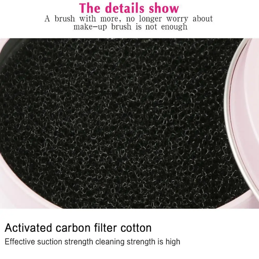 Быстрое отключение цвета Кисть для макияжа Губка удаления мощности 3 секунды