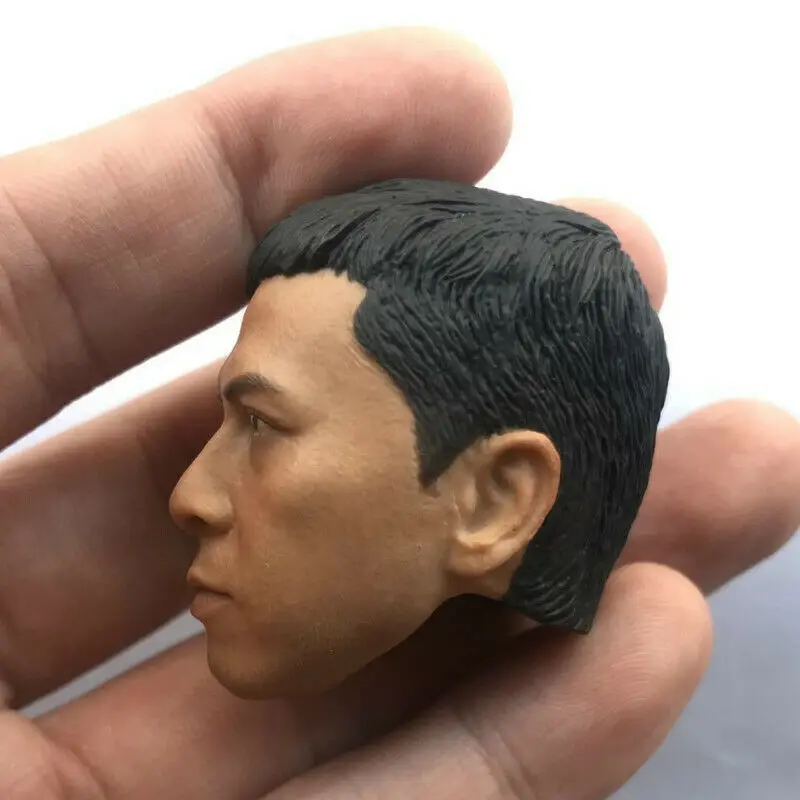 Пользовательские 1/6 весы Ip Man4 старый Донни Йен голова лепить крыло Чунь кунгфу