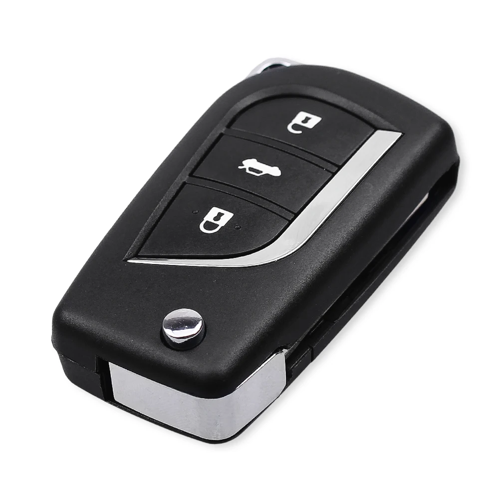 Раскладной чехол KEYYOU для дистанционного ключа Toyota Levin Camry Reiz Highlander Corolla 2/3 кнопок