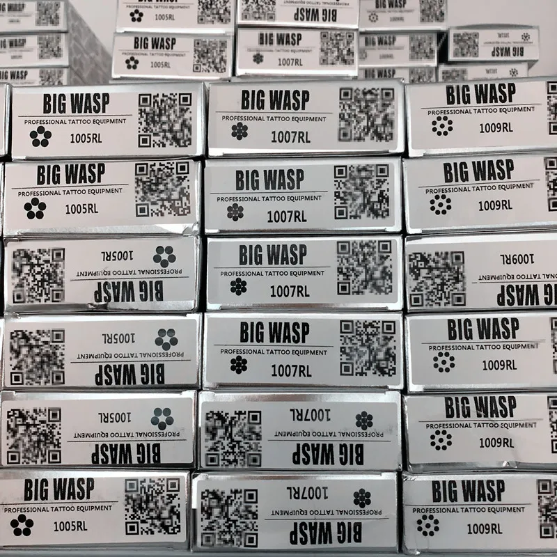 BIGWASP высококачественные одноразовые картриджи для тату иглы 0 3 мм 1015RL|Иглы тату| |