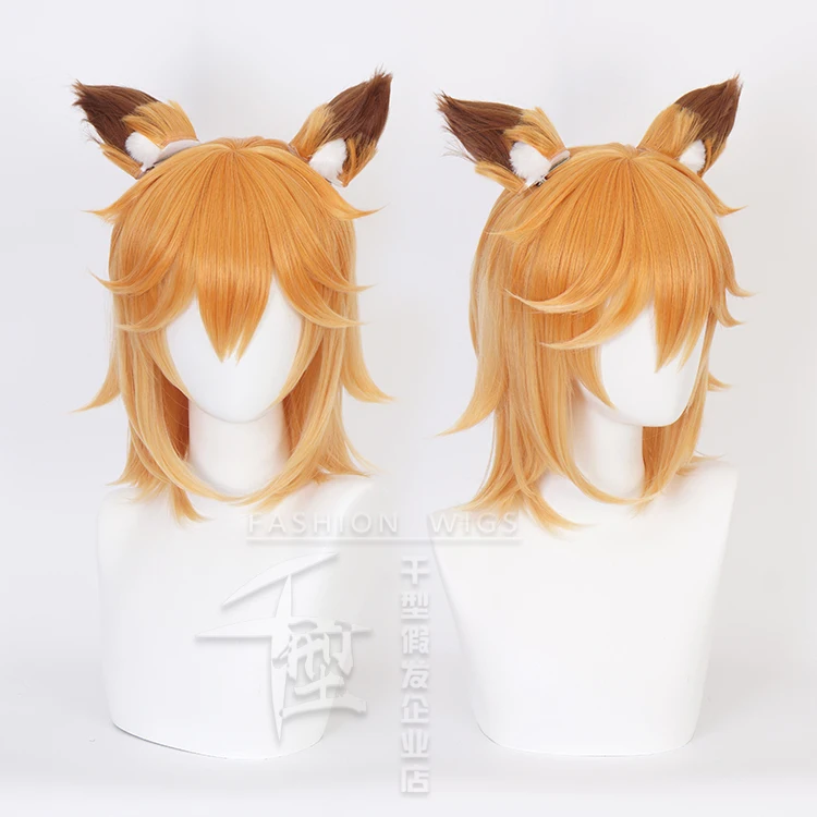 

Anime Sewayaki Kitsune no Senko-san The Helpful Fox Senko san Cosplay Costume custom made Halloween Cosplay Costume and Wig ear