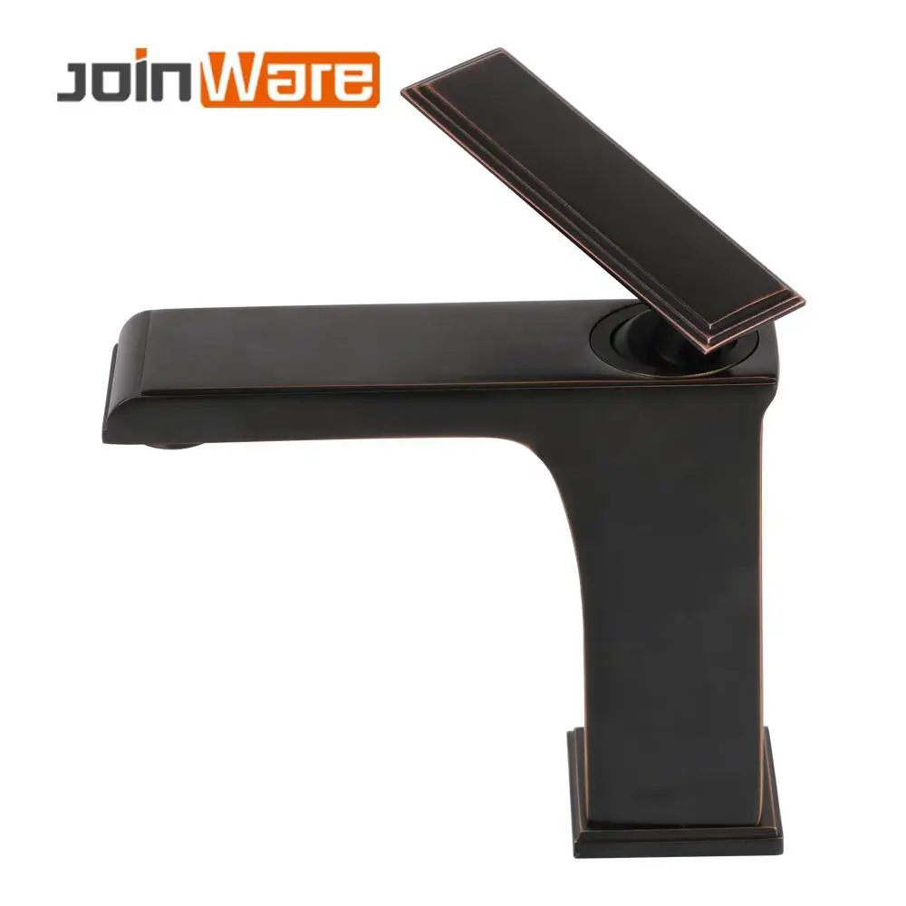 

Tall Bathroom Basin Vessel Sink Mixer Black Faucet High Rise Water Tap