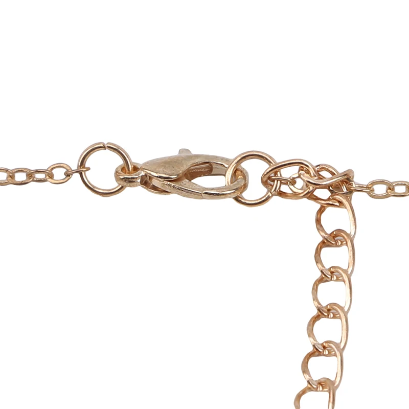 Простой дизайн белый слоновой кости костяной рог кулон ожерелье для женщин