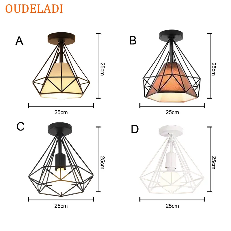 Современный минималистичный креативный Алмазный Железный потолочный